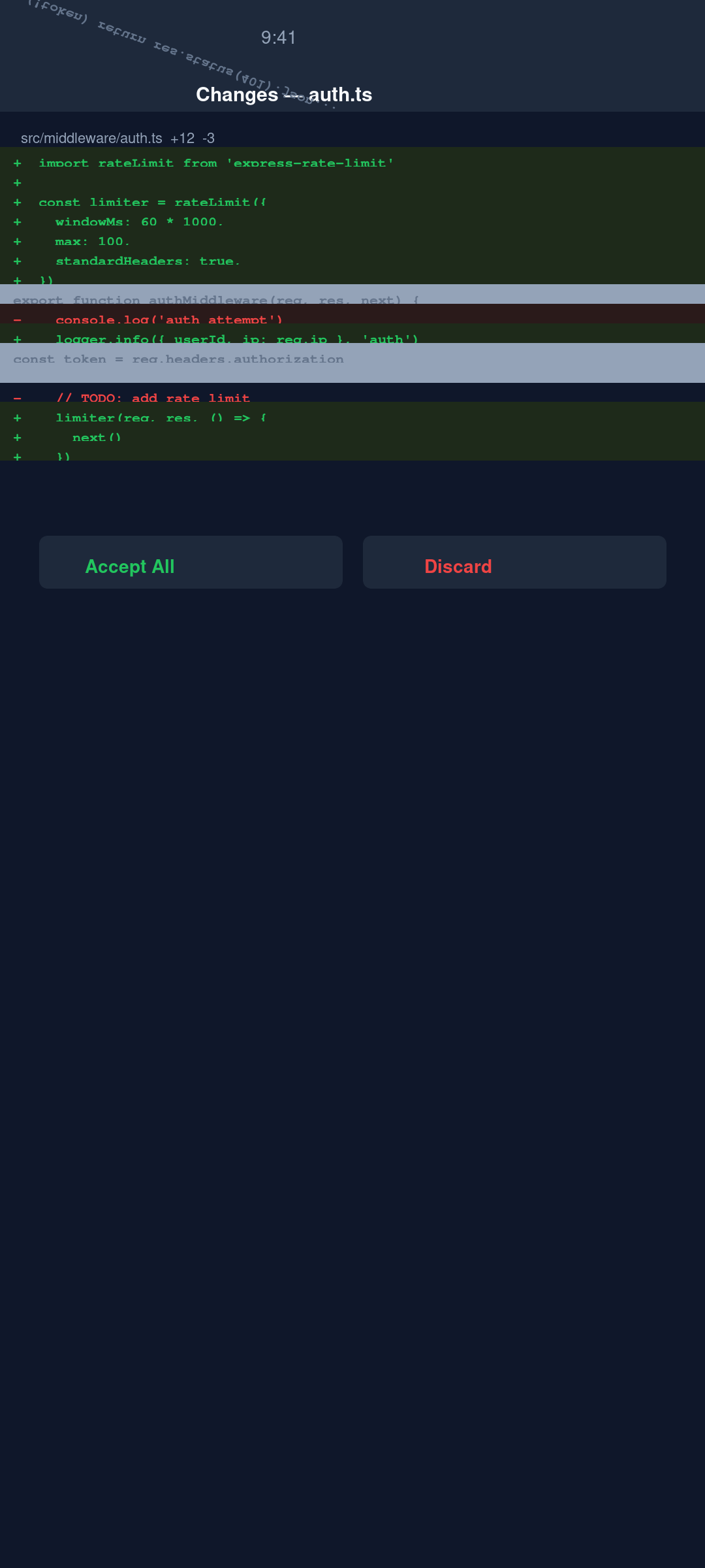 Connection setup wizard